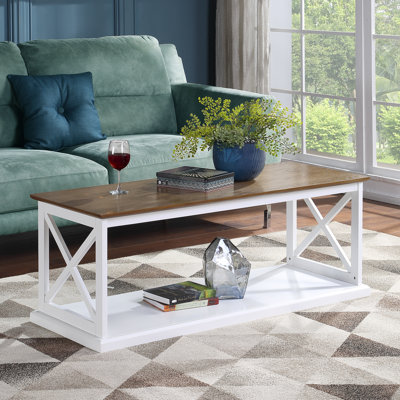Arthella 47" Coffee Table with Shelf