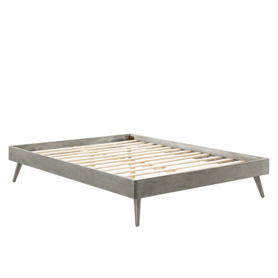 Base de lit plateforme en bois Margo