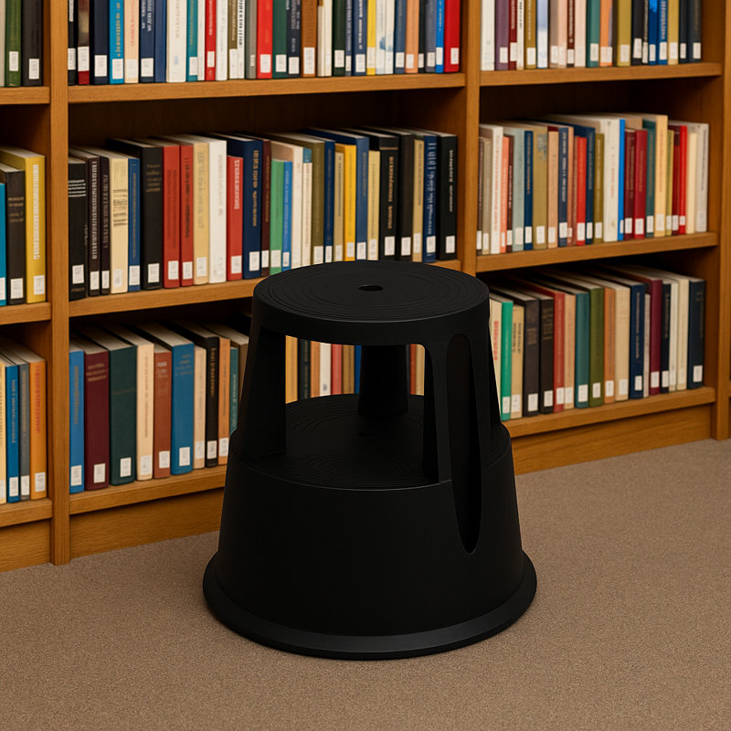 2 - Step Plastic Lightweight Step Stool