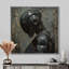 Art mural gris Robot majestueux - Robots-611811360-708778849