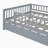 Wood Daybed with Trundle and Fence Guardrails-317973216-317973229