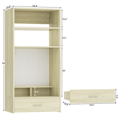 24.4'' Closet System