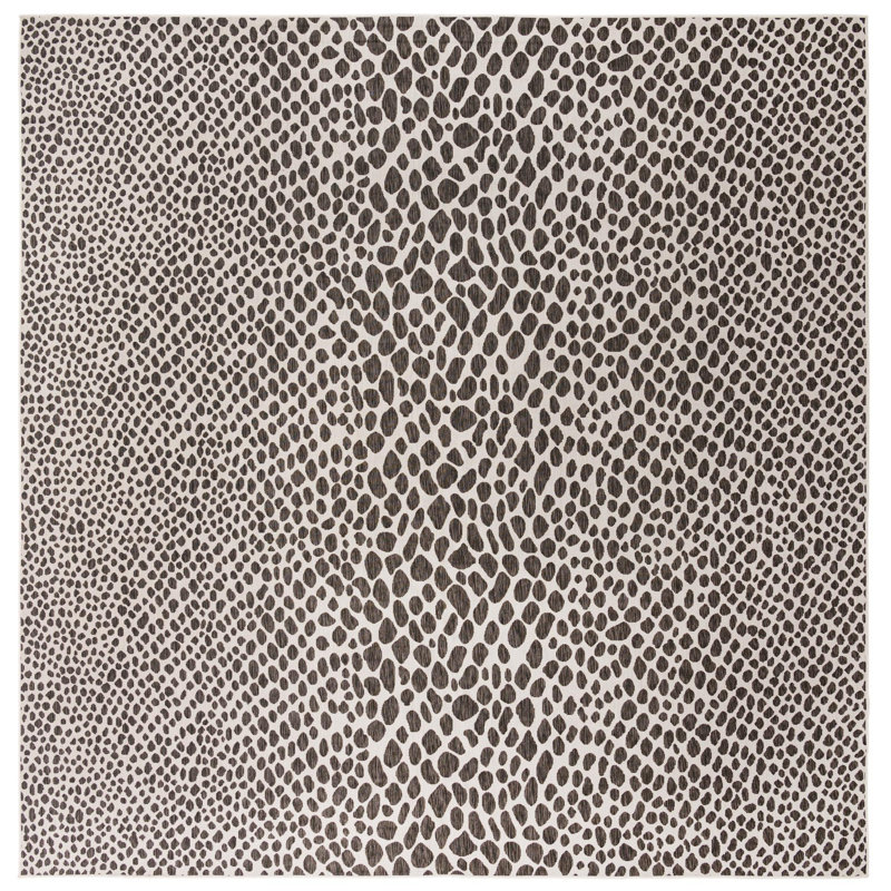 Outdoor Destiny Rug Char Color, Square 13'