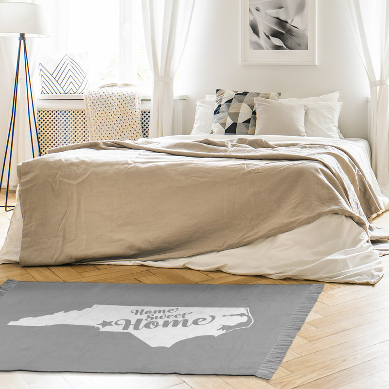 Tapis zone grise charlotte pour la maison