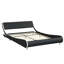 Lit plateforme tapissier Erin