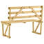 Freya Solid Wood Pine Outdoor Bench-424719777