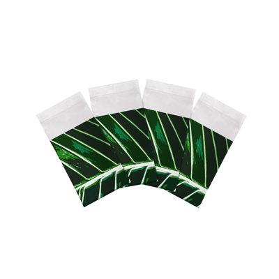 Tropical Leaf Cotton Sateen Dinner Napkins