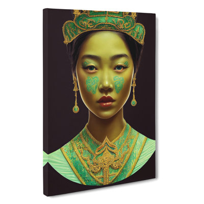 The Flourishing Woman - Wrapped Canvas Print