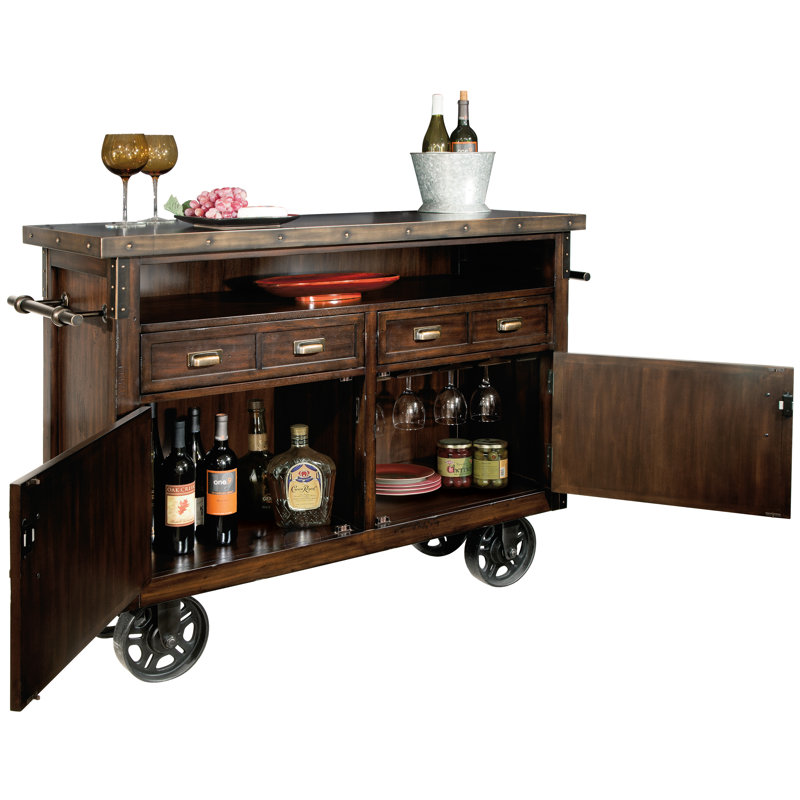 142.88cm Bar Cabinet