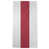 White/Dark Red