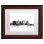 « los angeles ca horizon b&w », impression sur toile encadrée-17773263-40420587-68993921