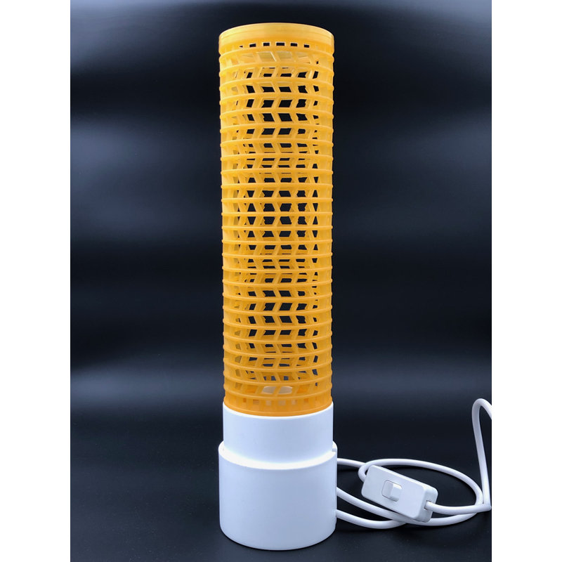 Table Lamp, White, Gold