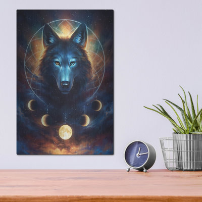 «Dream Catcher Wolf» par JoJoes Art