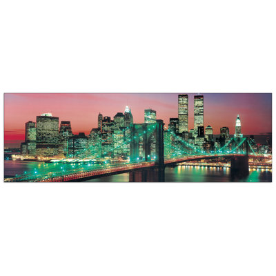 No Frame Panoramic Print on Wood