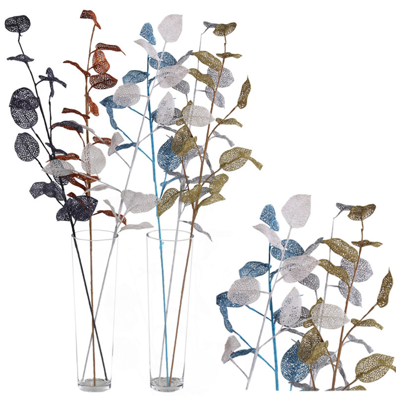 Tiges de eucalyptus artificielles, Rouge