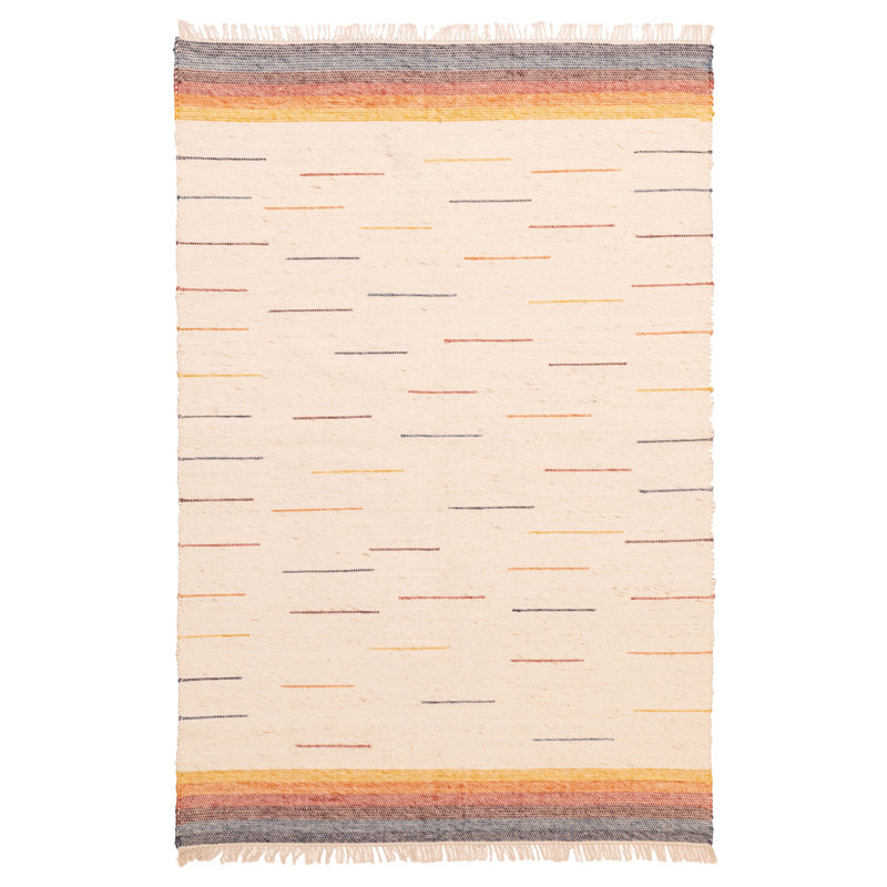 Cream Kilim 5'1" x 7'9"