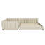 Lit plateforme rembourré offert en grand lit simple TG-542965770