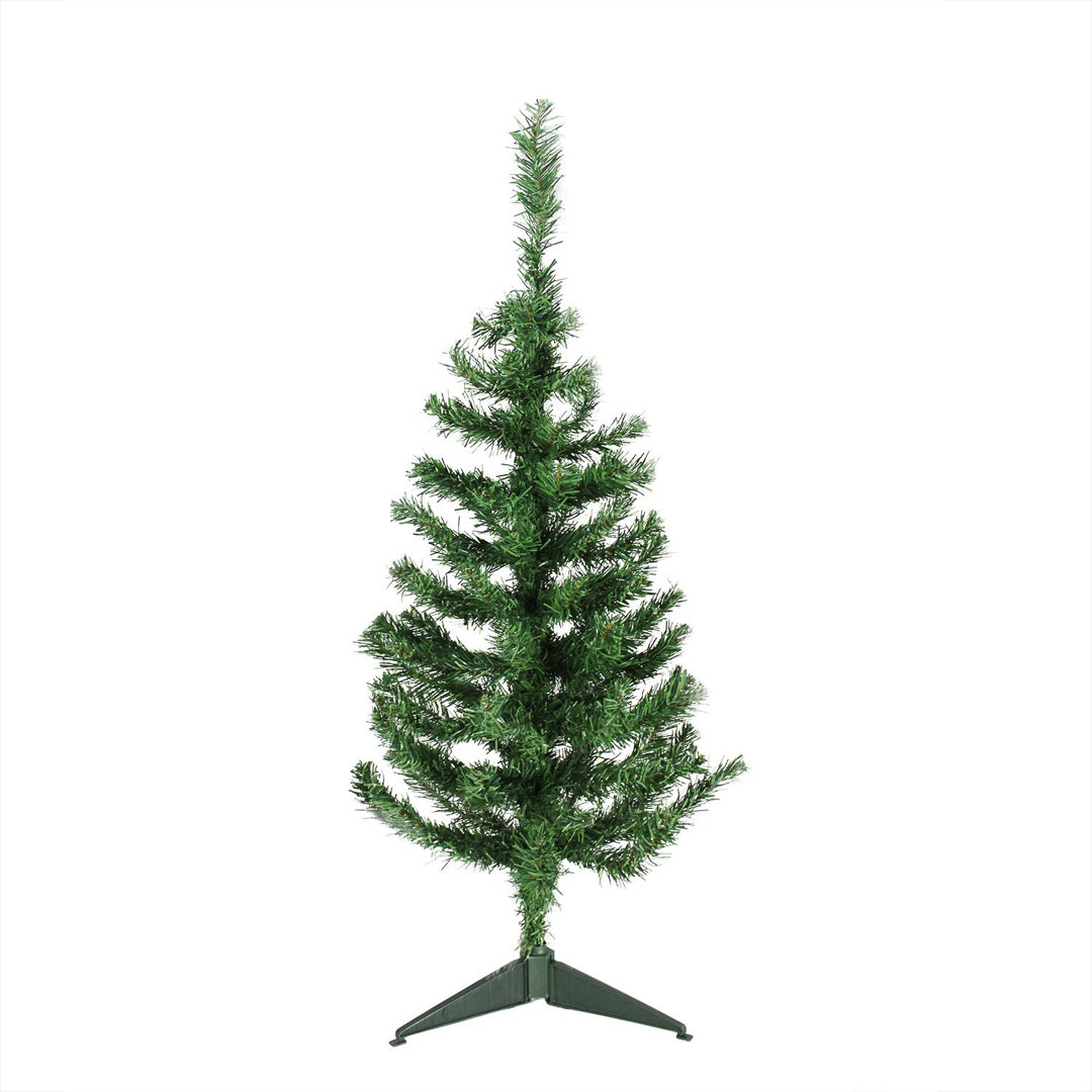 3' Medium Mixed Green Pine Artificial Christmas Tree - Unlit Northlight Seasonal