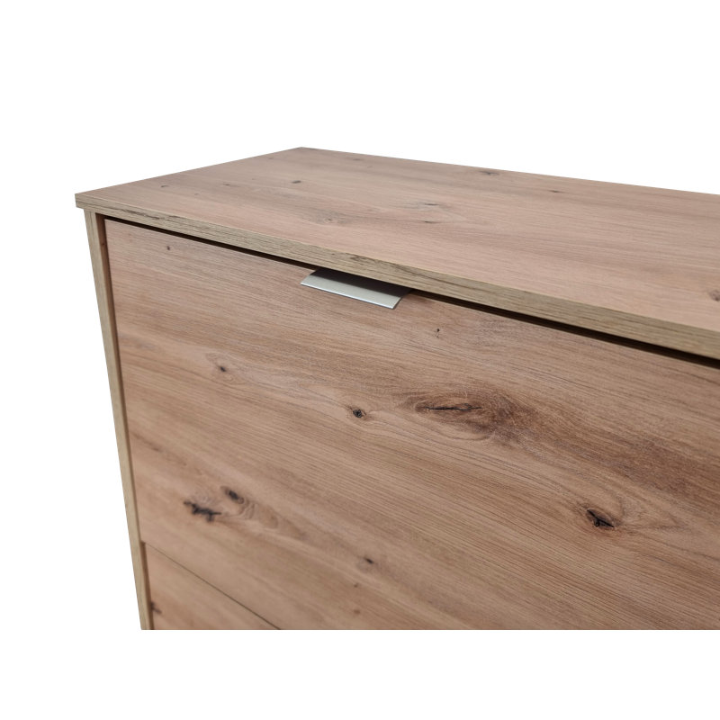 Moon 18 Pair Shoe Storage Cabinet, Artisan Oak