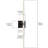 1 - Light Dimmable Led Wall Sconce With Triangular LED Shade Vanity Light-1974726568-1974726570
