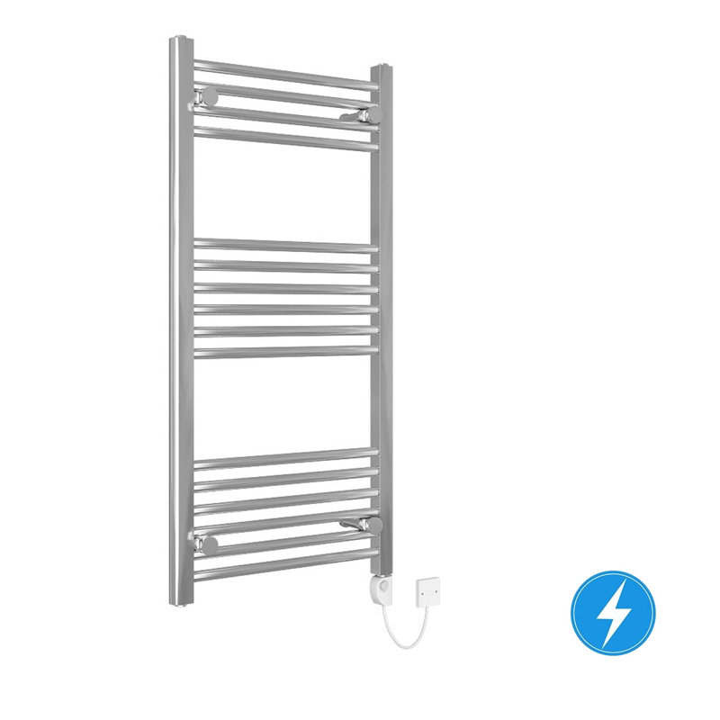 Grieve Straight Towel Rail Heated Towel Rails, Chrome