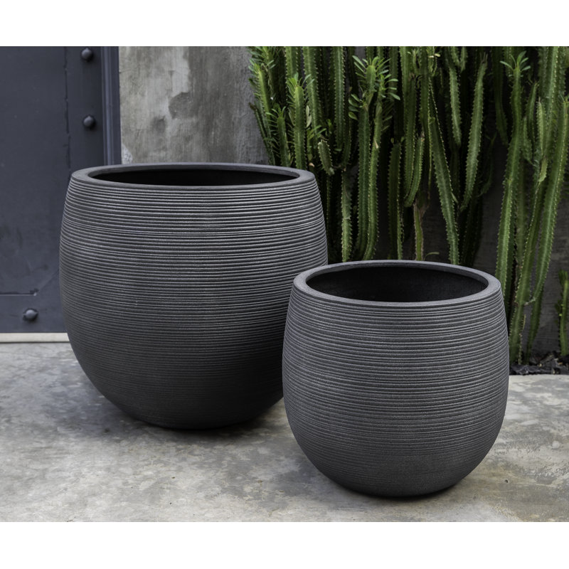 Marlton Planter, 15.75" H x 14.25" W x 14.25" D, Lead Lite