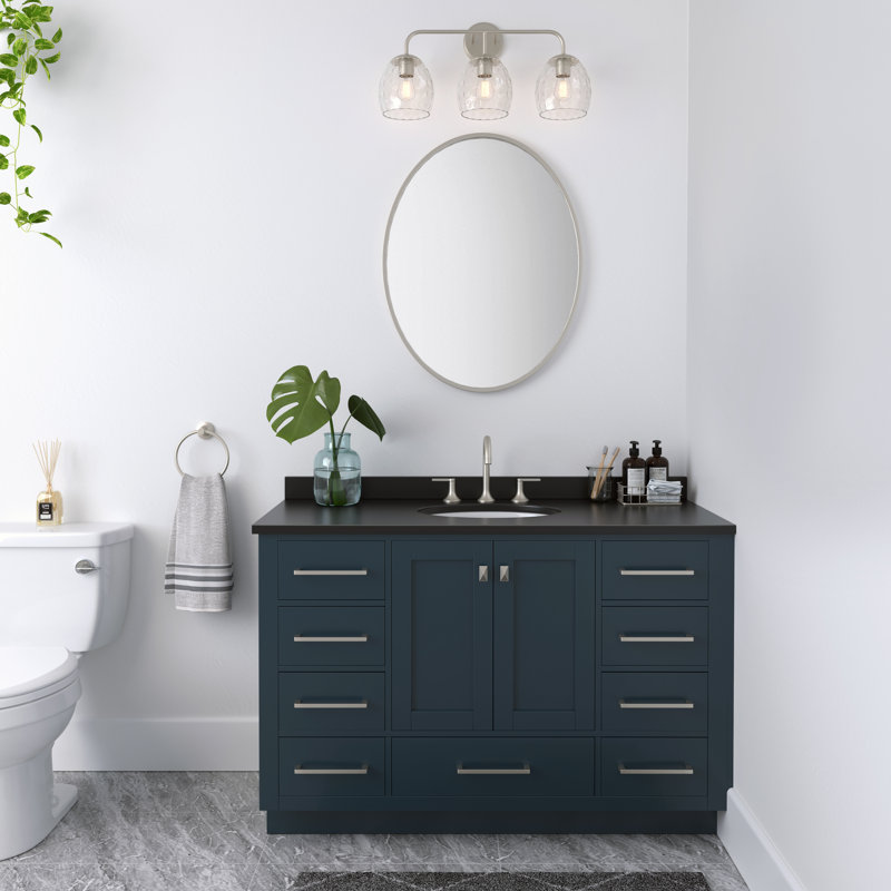 Kelsey-Jo 3 - Light Dimmable Vanity Light, Brushed Nickel