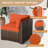 Avamay Rattan Sectional Seating Group with Cushions-1296695087-1295491802