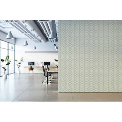 Papier peint bleu modulaire Mod Block