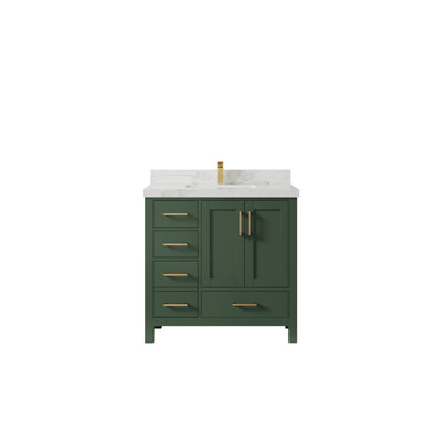 Malibu 36'' Single Bathroom Vanity with Top