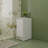 Freestanding Bathroom Storage Cabinet, 12" S,Soft Close Doors,Floor Mounting Design,(Kd-Packing)