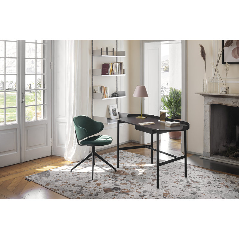 Costanzina Table Lamp, Brass, Liquorice Black