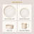 16-Piece Stoneware Dinnerware, Service For 8