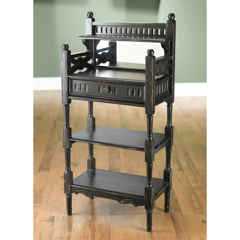 Rockcrest 1-Drawer Chest, Black