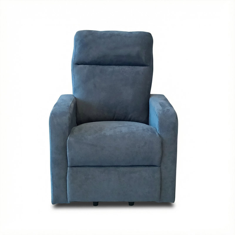 Electric Single Motor Riser Recliner Chair Mobility Lifting Chair, Midnight Blue