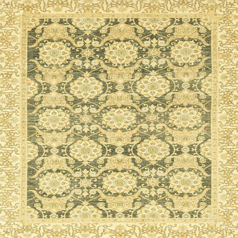 Oriental Indoor Rug, Square 4'