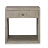 Caribe 1 - Drawer Solid Wood Nightstand