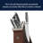 Graphite 7 Piece Knife Block Set