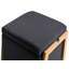 45cm Wide Square Solid Colour Pouffe Ottoman with Storage-565253175