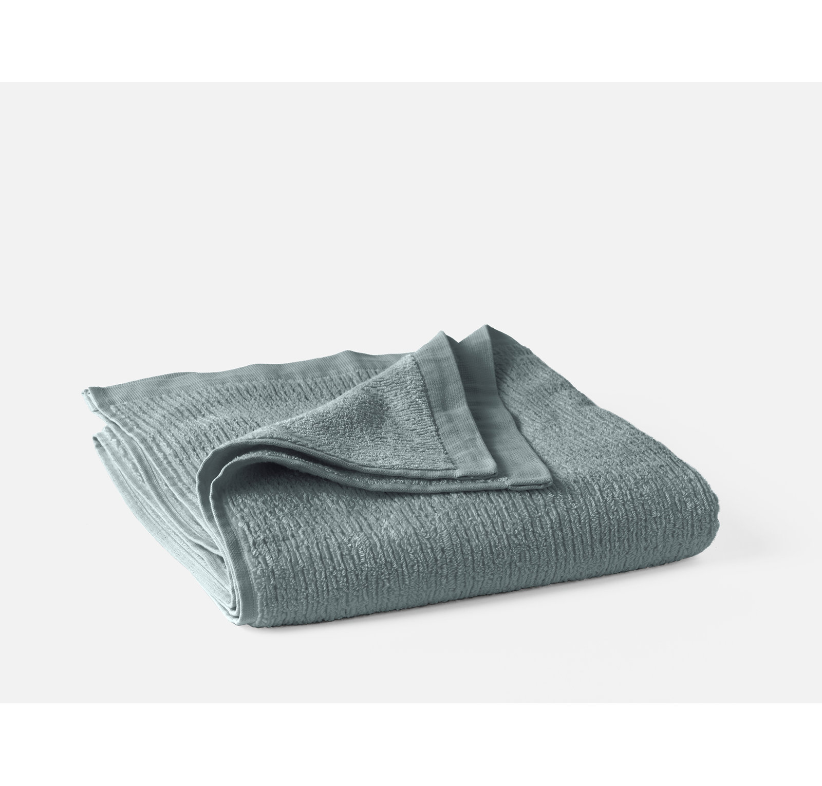 Temescal 6-Piece Organic Cotton Towel Set, Bath Sheet, Lagoon