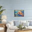 Tortue de mer brune avec cadre flottant sous la surface, design par LSR Design Studio-1317135530-1317135524