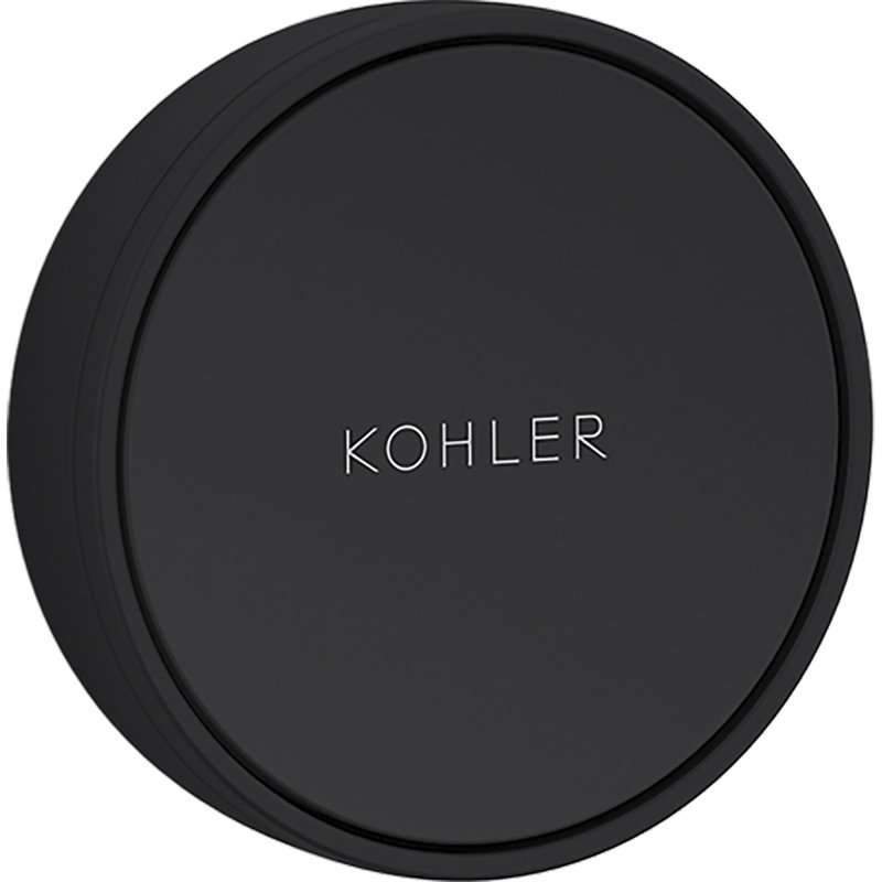Bouton marche / arrêt à distance Anthem pour valve thermostatique numérique, Noir mat
