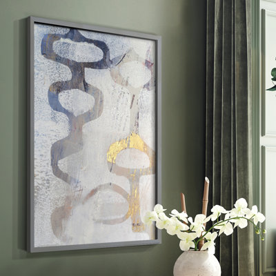 Linx I Framed Print - Solid Wood