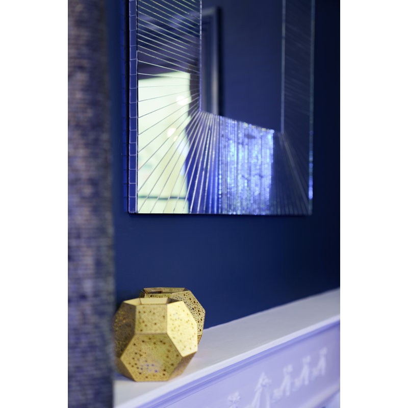 Chriopher Flat Wall Mirror, 80cm H x 80cm W