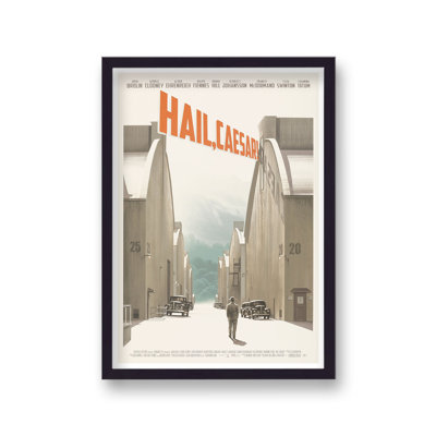 Hail Caesar Reimagined Movie Poster 1 Piece Single Picture Frame Wall Art