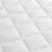 Overfilled Deep Pocket White Mattress Pad For Enhanced Comfort And Cool Sleep-28613971