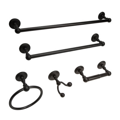 5 - Piece Bathroom Hardware Set