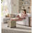 Cube Storage Ottoman(Brown)
