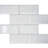 Reflection 11.82 in. x 12.01 in. Brick Joint Glossy Glass Mosaic Tile-36932779