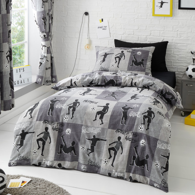 Emmalyse Freestyle Football Tricks Duvet Cover Set